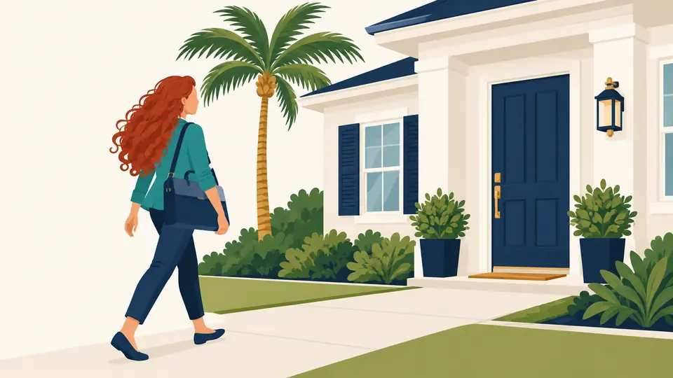 Step 2: Iris arrives at your door